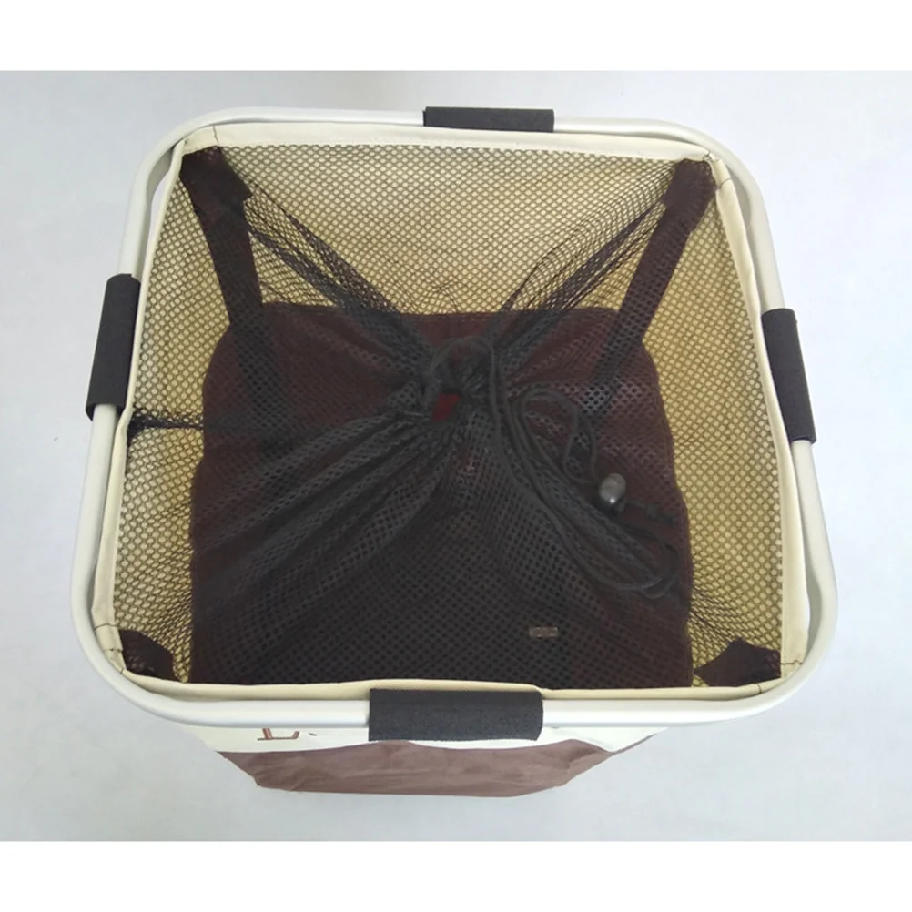 

Heavy-Duty Canvas Laundry Basket Organizer Beige Coffee Large Capacity Clothes Storage Basket Storage Hamper Laundry Organizer