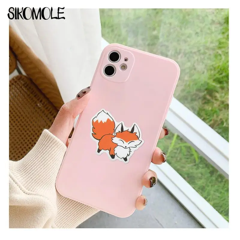 10/30/50PCS Cartoon Fox Sticker Animal For Suitcase Notebook Skateboard Fridge Laptop Classic Toy Decals Graffiti Sticker F5