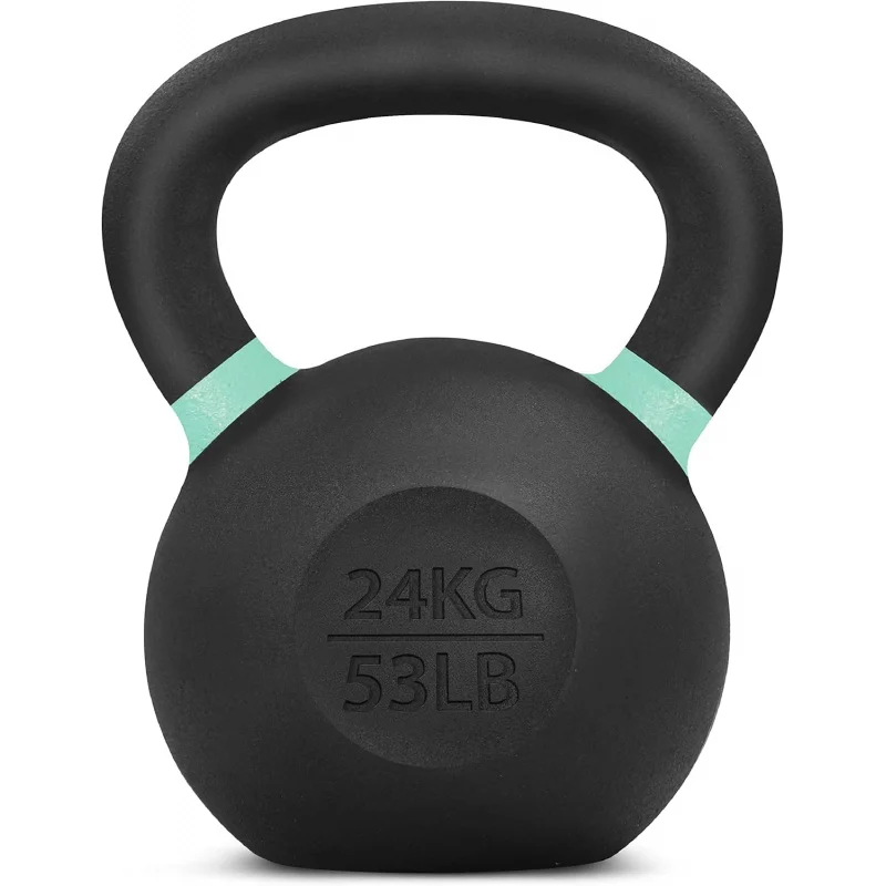 

Yes4All Kettlebell Weights Cast Iron/Kettlebells Powder Coated - Strength Training, Home Gym, Full-Exercises