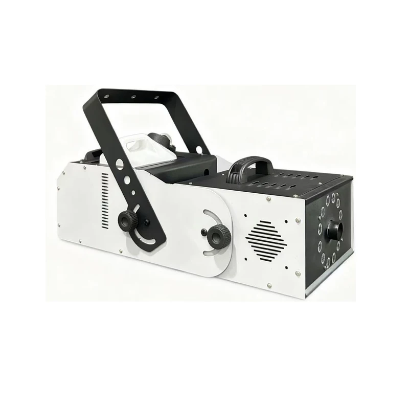 2000W RGB LED Fog Machine with DMX512 Remote Control Iron AC 110-240V 5L Oil Pot 10m Spraying Distance for Wedding Part