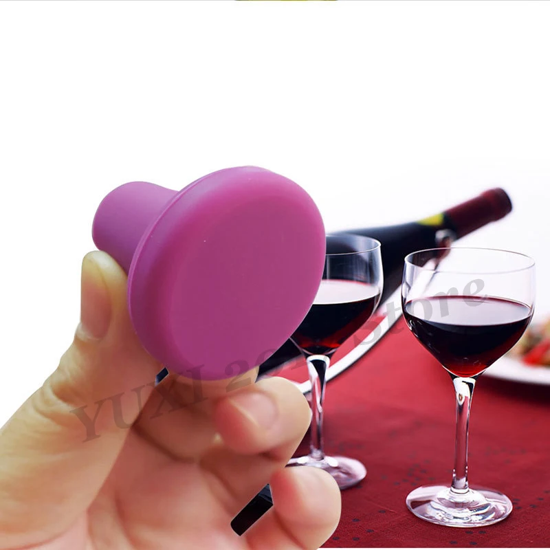 1-10PCS 14 Types Of Silicone Bottle Stoppers For Food Leak Proof Sealing Freshness Preservation And Universal Use For Home Bars