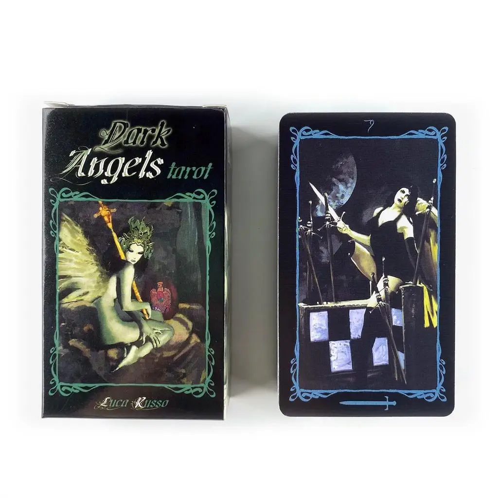 10.3*6cm Dark Angels Tarot Deck Leisure Party Board Game Fortune-telling Prophecy Oracle Cards