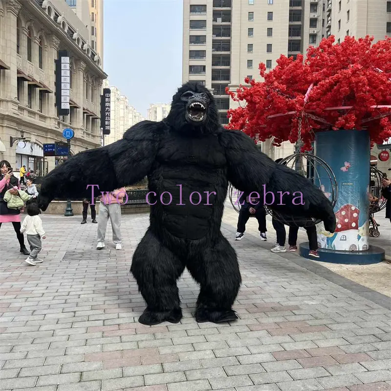 Inflatable Gorilla King Kong Costume Mascot Costume Party Cosplay Plush Doll Inflatable Mascot Costume