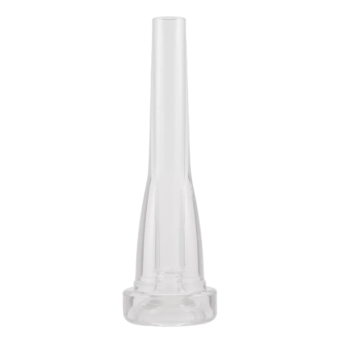 SMIEA Bocchino per tromba in ABS misura Meg 3C per parti di accessori per tromba musicale per principianti di Bach o esercizi per le dita, bianco