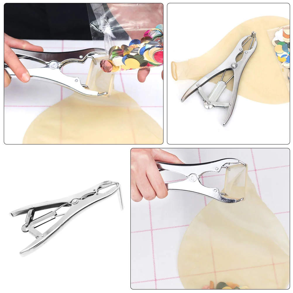 Balloon Filling Equipment Opener Stuffing Machine Tool Opening Pliers Expander Expansion Filler Device Balloons Clear