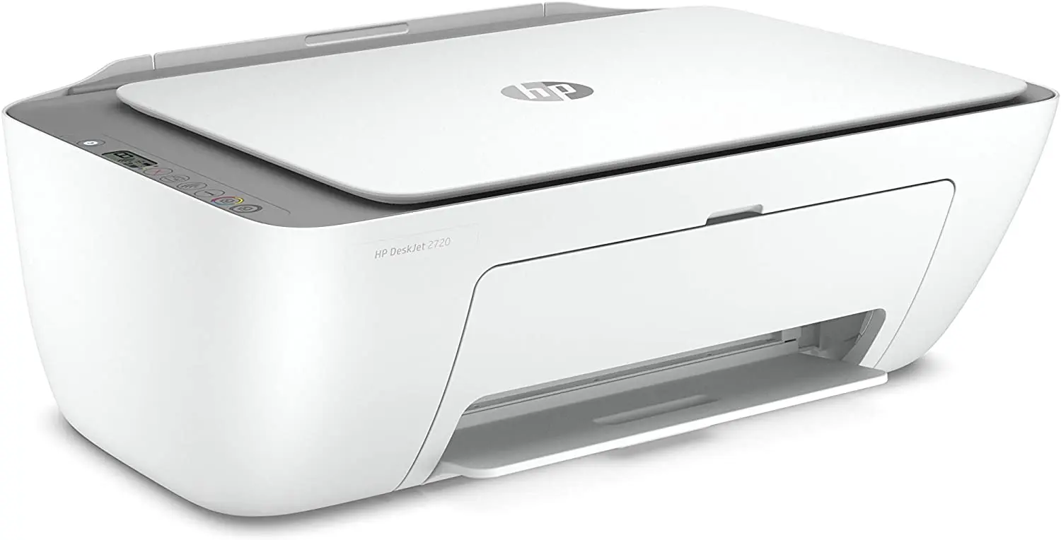 HP DeskJet 2720 All-in-One printer wireless print, instant ink 2 month trial white print, scan and copy Wi-Fi USB