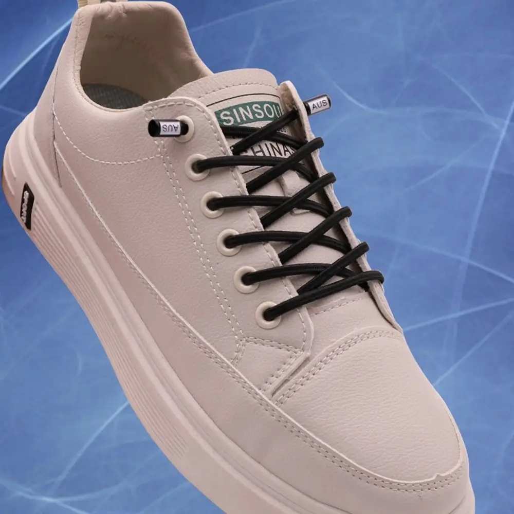 المحمولة الإبداعية رباط الحذاء مشبك مرونة ملونة الحرة التعادل أربطة الحذاء مع أبازيم حجر الراين DIY المنسوجة أربطة الحذاء الكبار #4