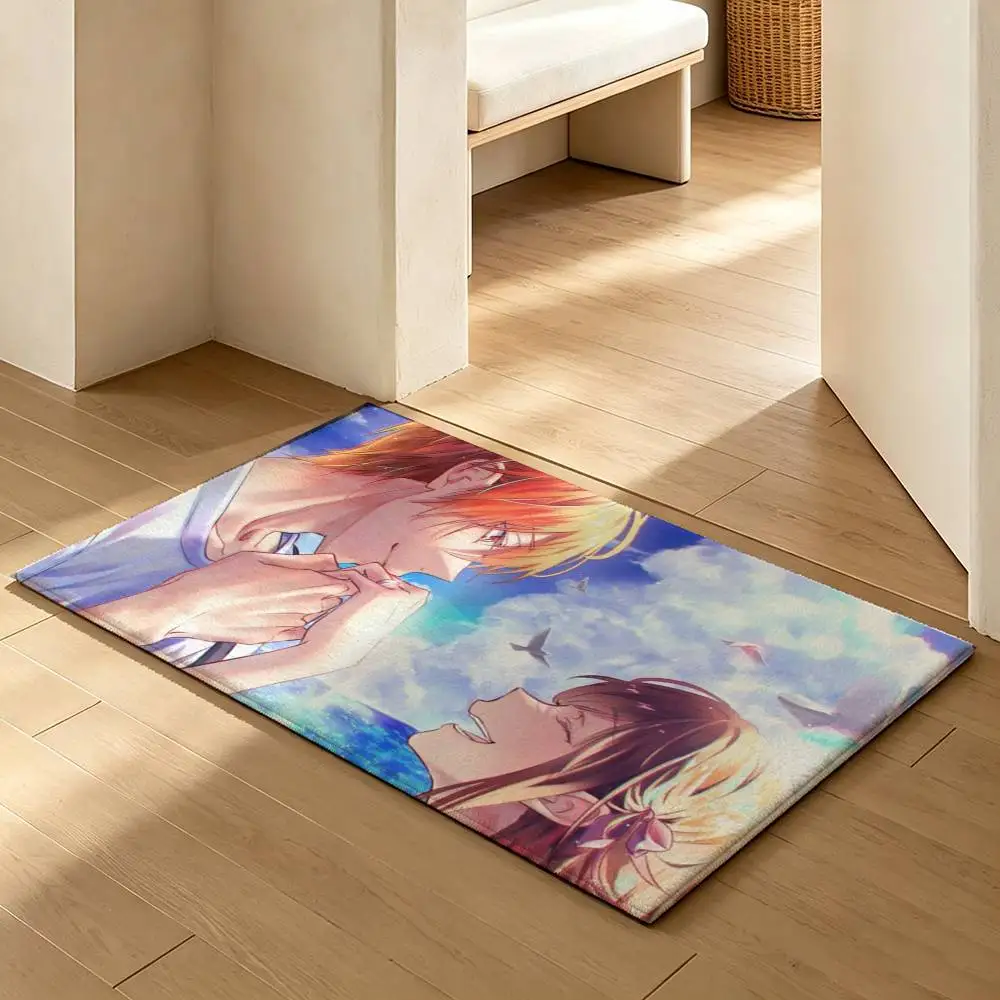 COOL S-Shoujo Fruits B-Basket  Soft Absorbent Decorative Floor Mat for Bathroom Entryway Living Room
