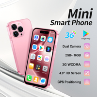 SERVO S16 Mini 3G Smartphone Android 10.0 4.0-inch Dual SIM 2GB RAM+16GB ROM WiFi GPS Play Store TYPE-C portable Smartphone 2025