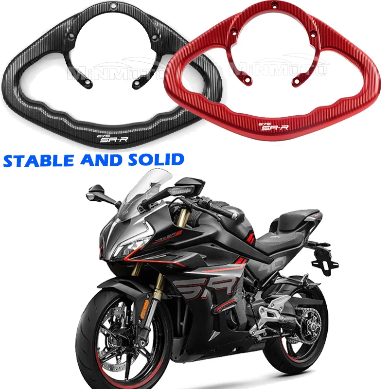 

For CFMOTO 675SR-R CF 675 SRR SR CNC Motorcycle Passenger Handgrips Hand Grip Tank Grab Bar Handles Armrest