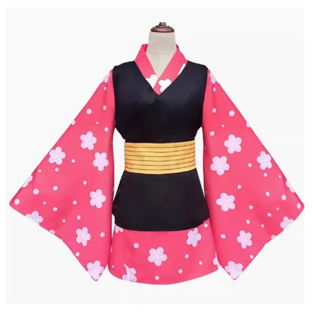 Unisex Anime Cos Makomo Cosplay Costumes Kimono Custom Size