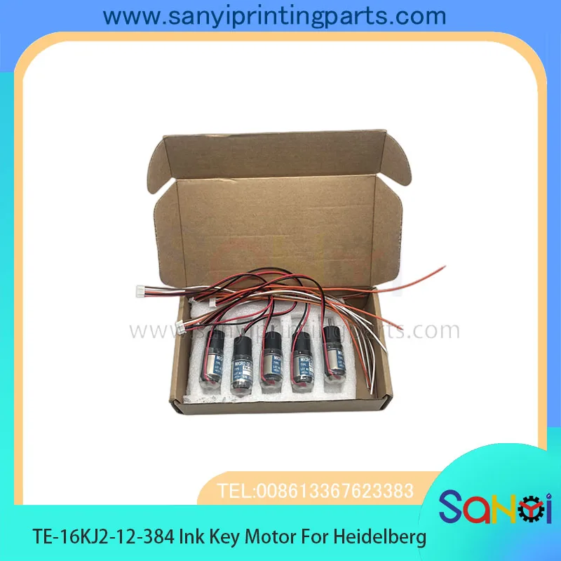 Top Quality Ryobi motor TE-16KJ2-12-384 ink key motor TE16KM-12-384 for Ryobi printing machine