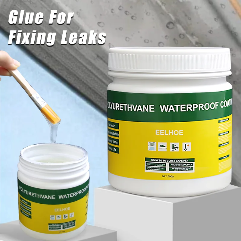 500g Waterproof Coating Sealant Agent Transparent Sealing Coating Strong Insulating Invisible Sealant Clear Sealant Repair Tool