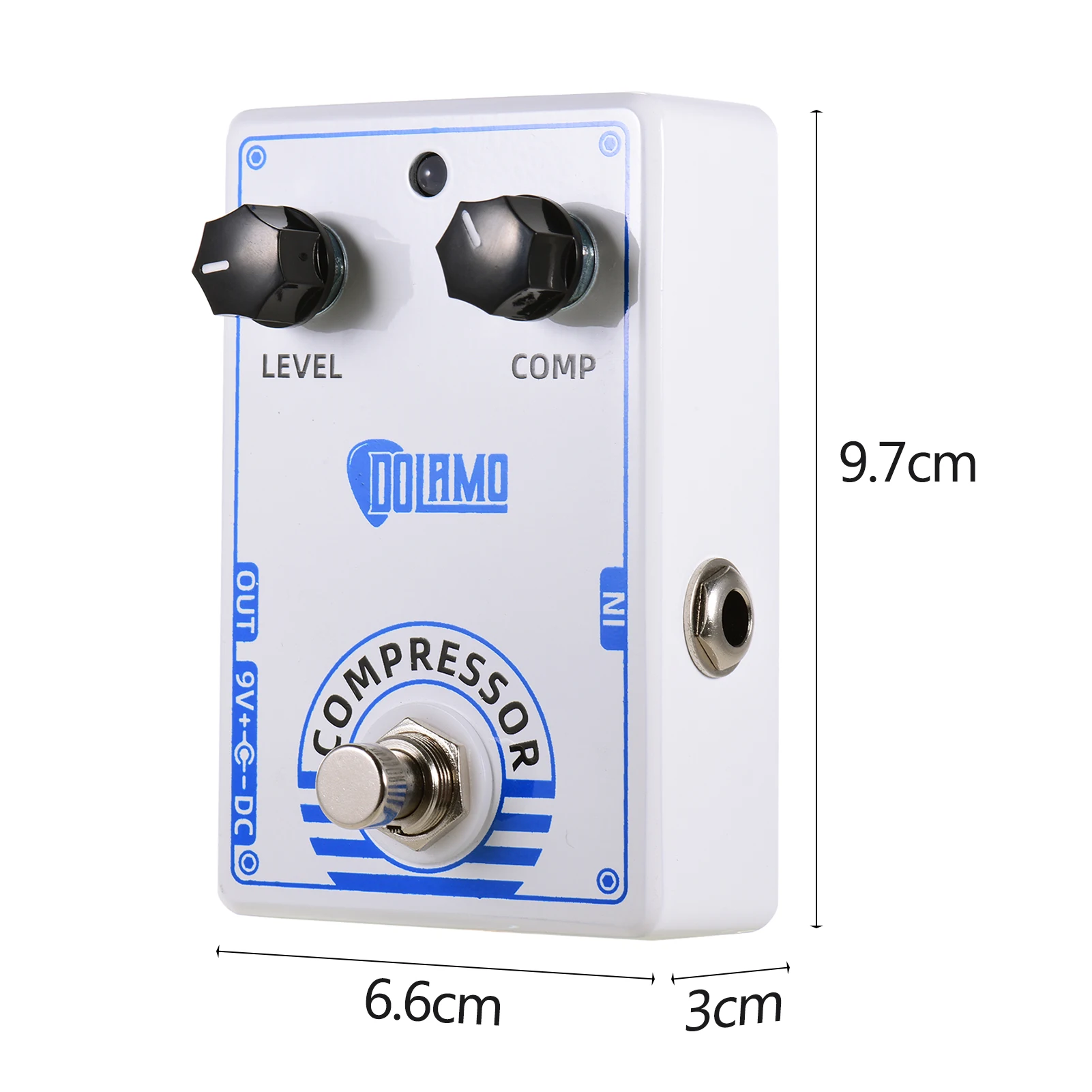 Dolamo D-1 Chubby Comp Pedal Compressor Electric Guitar Effect Pedal with True Bypass