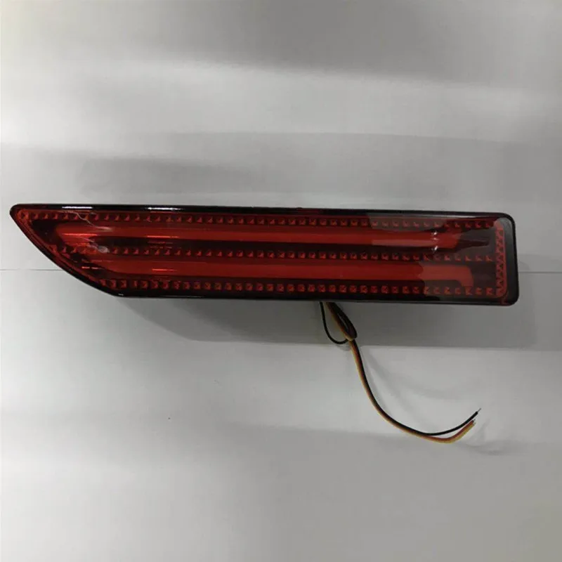 Car Rear Bumper Light Guide Strip with Driving Brake Dual Function Rear Lamp Tail Light for Honda CRV 2009 CITY 2013JAS