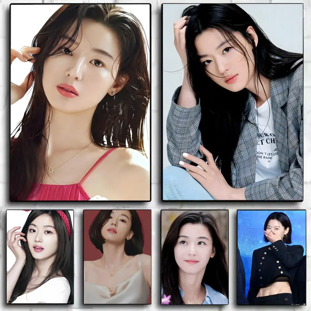 korean actress wall art J-Jun Ji hyun Poster Wall Art Print Decorative Mural Home Decor Gift Unframed