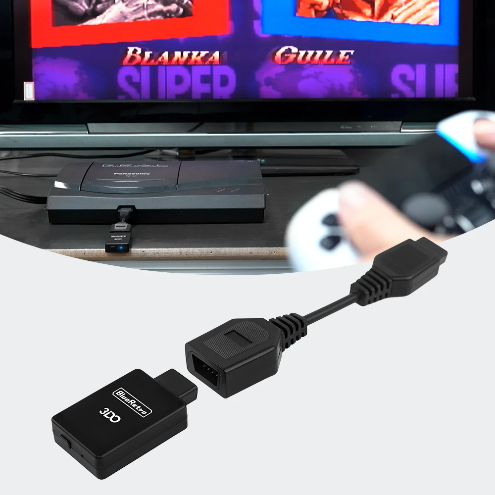 Retroscaler BlueRetro Wireless Game Controller Adapter for 3DO FZ-1 FZ-10 Consoles for Gamesir T4 Pro PS4 PS5 8Bitdo Controllers