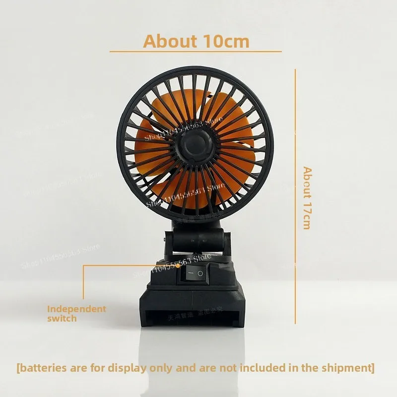 Suitable for Dongcheng lithium battery fan Dongcheng fishing stall outdoor portable belt camping belt USB port