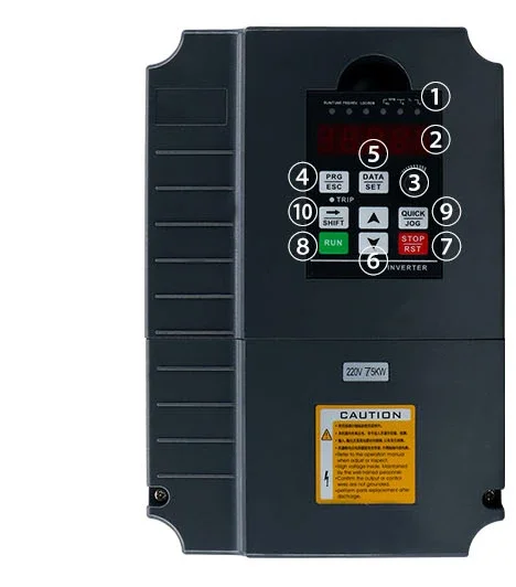 220V/380V VARIABLE FREQUENCY DRIVE INVERTER VFD 7.5KW FOR 5.5KW 6KW 7.5KW Air or Water Cooled for Cnc