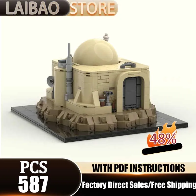 Blocs de construction populaires, série Star Cabin, modèle technologique, blocs de construction modulaires, scènes de film, cadeaux, jouets de Noël, ensembles de bricolage, assemblage