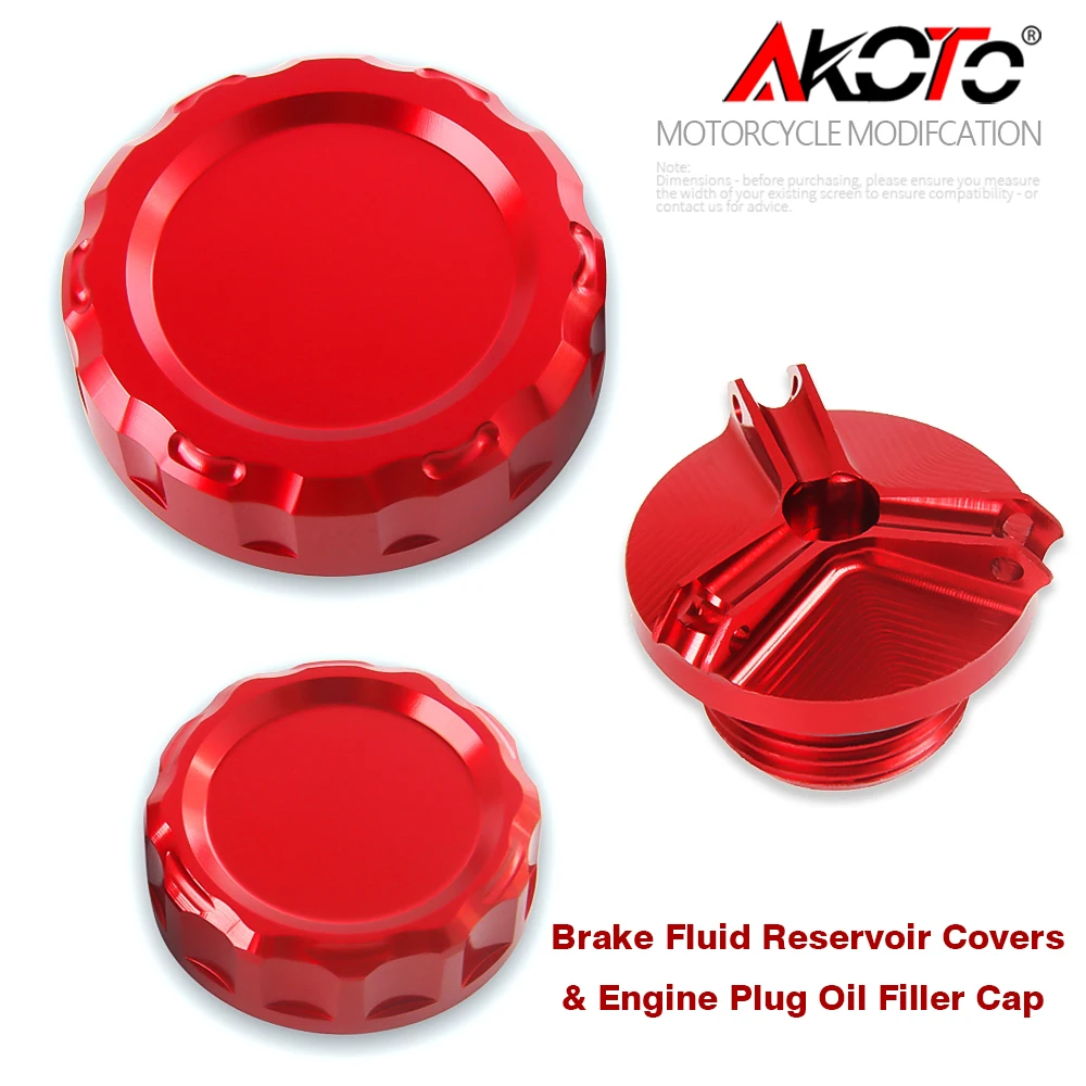 For Kawasaki Ninja Z1000SX Z1000-SX Z 1000SX 2011-2024 2023 Acessories Brake Fluid Reservoir Covers&Engine Plug Oil Filler Cap