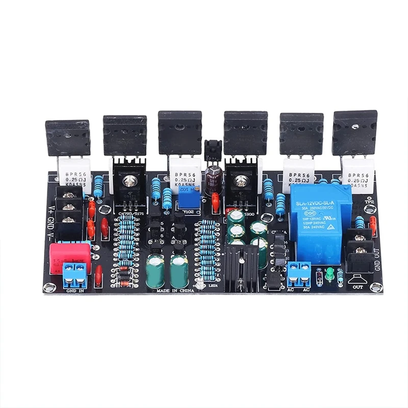 300W Mono Power Amplifier 1943 + 5200 Mono HIFI Audio Amplifier High Power Tube Finished Amplifier Board AMP Module, Durable