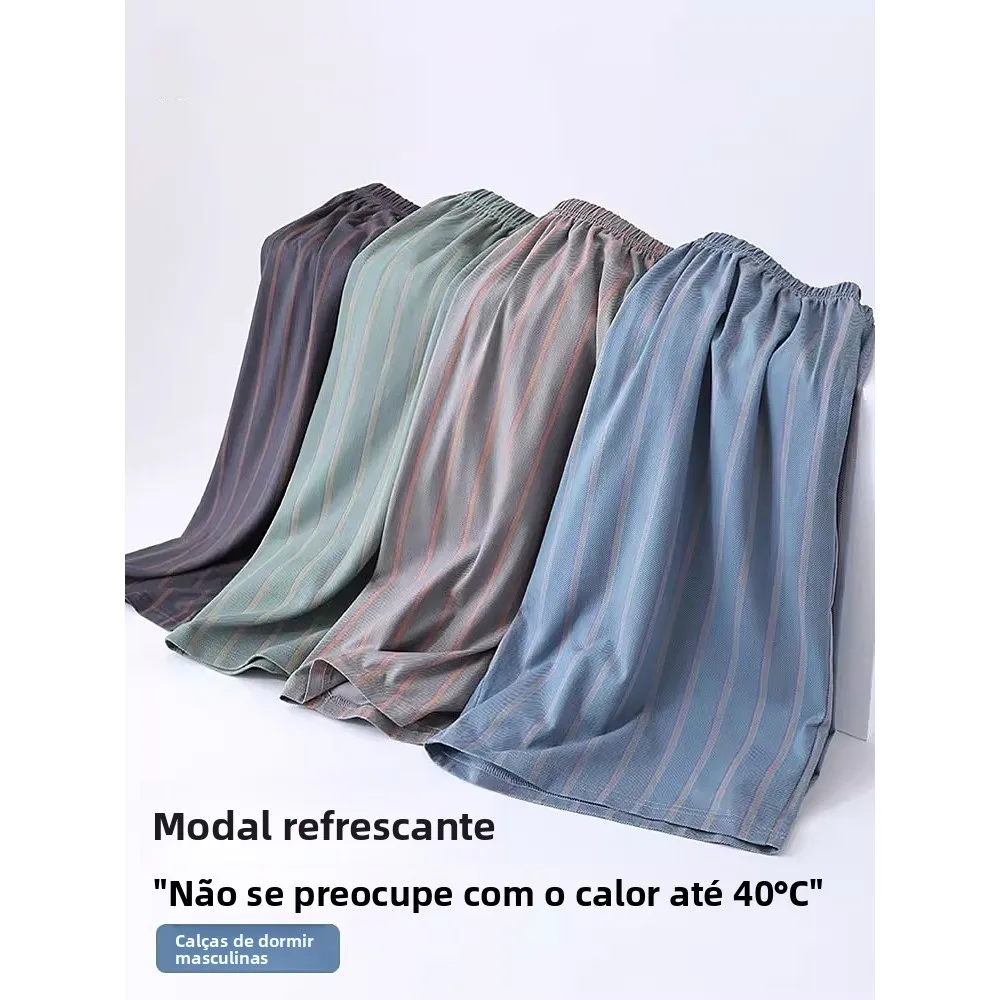 pantalones-de-dormir-para-hombre-de-algodon-modal-corte-holgado-estilo-casual-finos-y-comodos-para-el-hogar-nueva-llegada