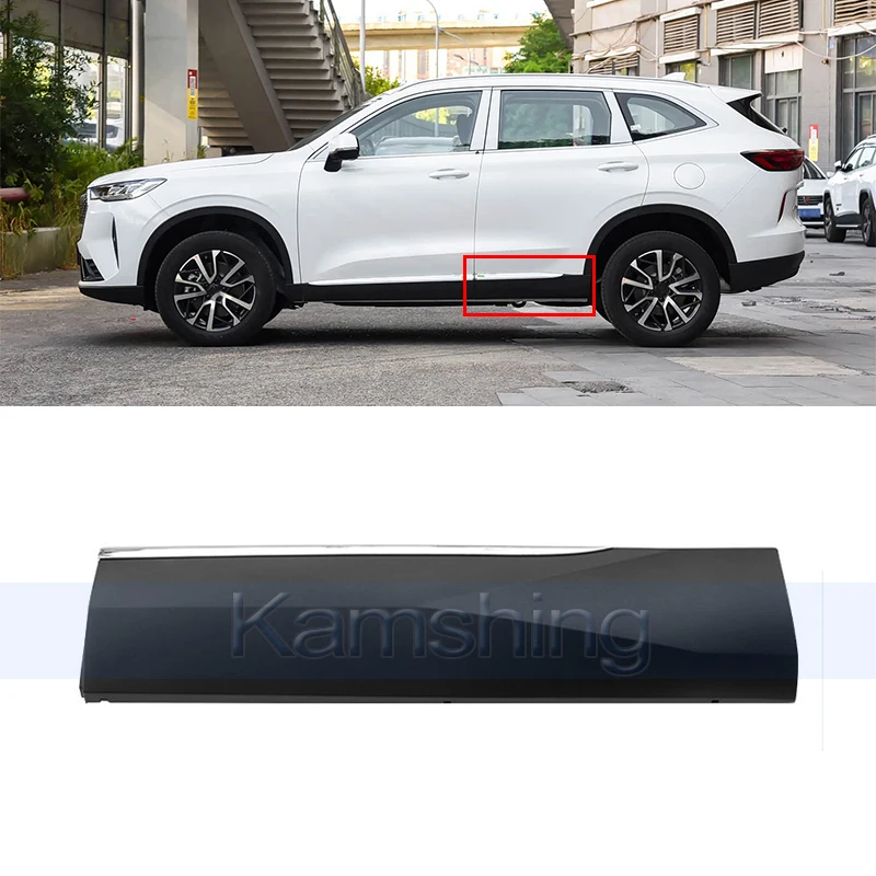 Kamshing Car Rear Door Trim Panel For Haval H6 3nd generation Rear Door Lower Protection Board Door Anti-Collision Strips