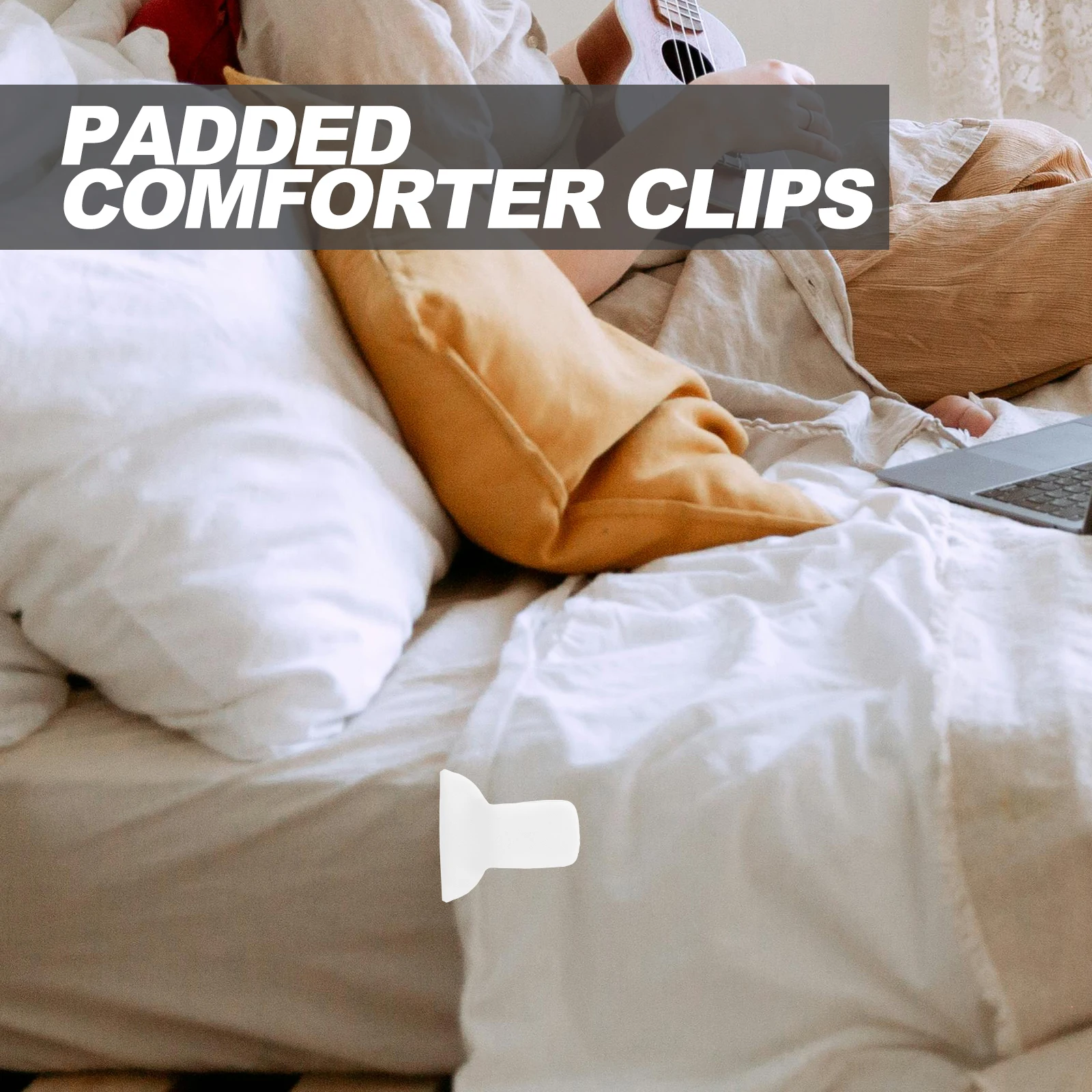 

10Pcs Anti-Slip Quilt Fixing Clips No Needle Duvet Cover Fasteners Prevent Shifting Bed Sheet Clips for Winter Use