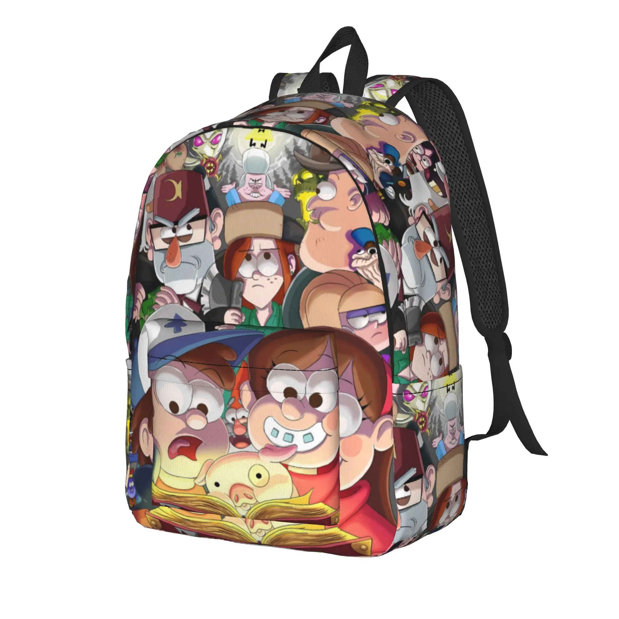 Dipper Mabel Backpack Gravitys Anime Falls Kawaii Backpacks Men Hiking Durable High School Bags Design Rucksack