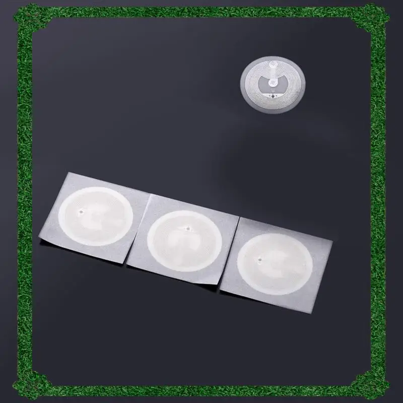 Dostawa w 24 godziny 100 sztuk Zestaw Naklejek NFC NTAG215 do Tagmo Forum Typ 2 Etykiety NFC Naklejki Tag Ntag 215 Tagi NFC Tag RFID