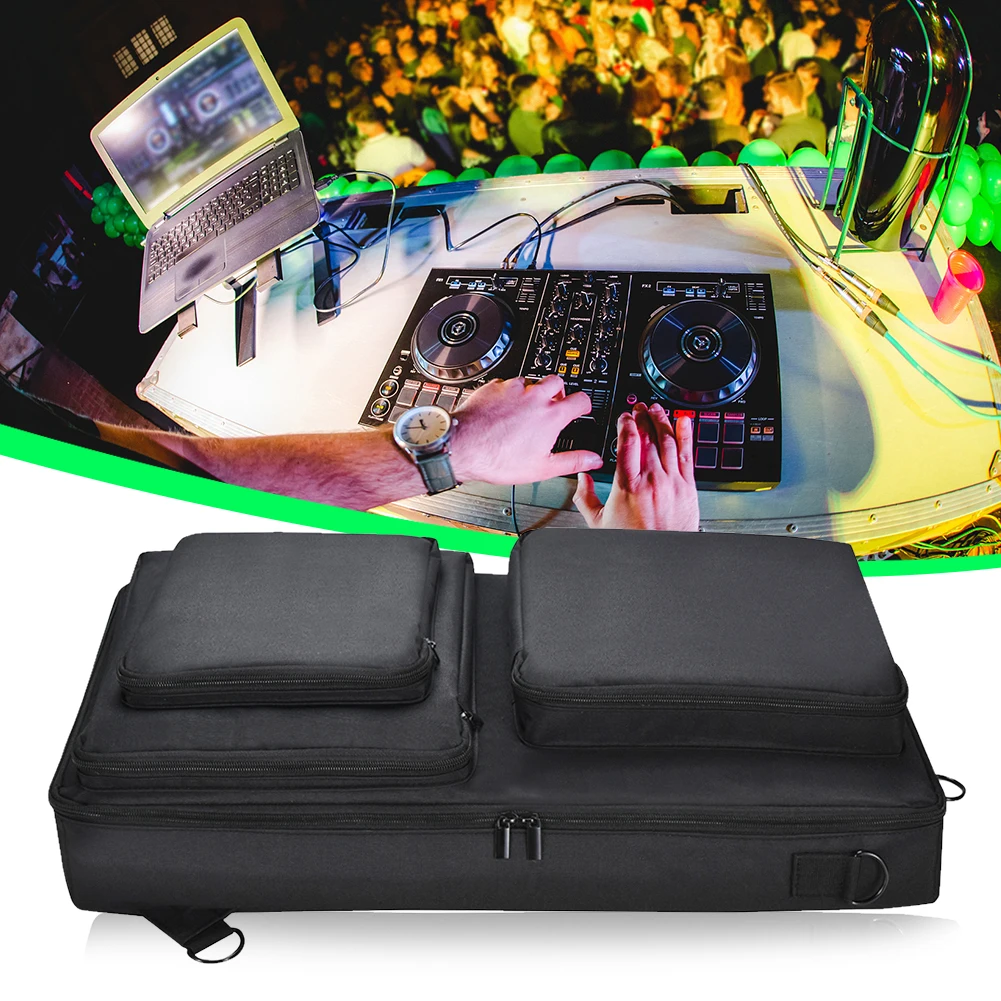 

DJ Controller Shoulder Bag Adjustable Shoulder Strap Shoulder Bag Backpack DJ Gig Bag for Pioneer DDJ- SR2 2023/ DDJ- SR 1st Gen