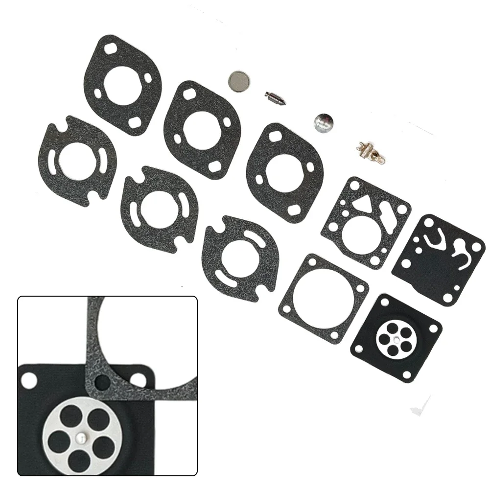 For Tillotson RK-21HU Carburetor Rebuild Kit Compatible with For Tecumseh TC300 and Ice Auger 632933 Applications