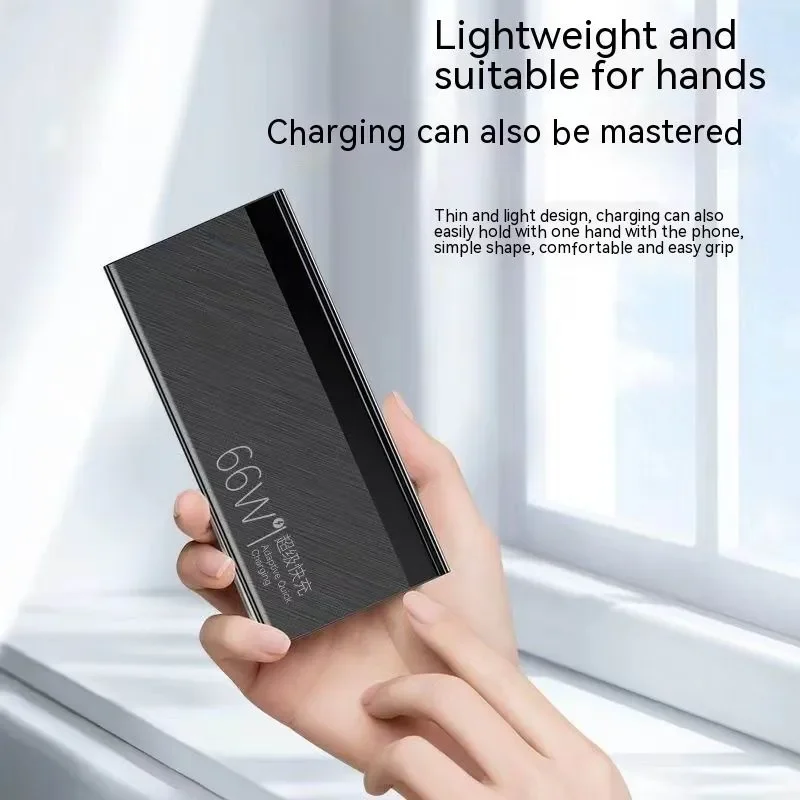 50000mAh Power Bank 66W Super Fast Charging Digital Display Rechargeable Battery Charger Cases for iPhone Huawei Xiaomi Samsung