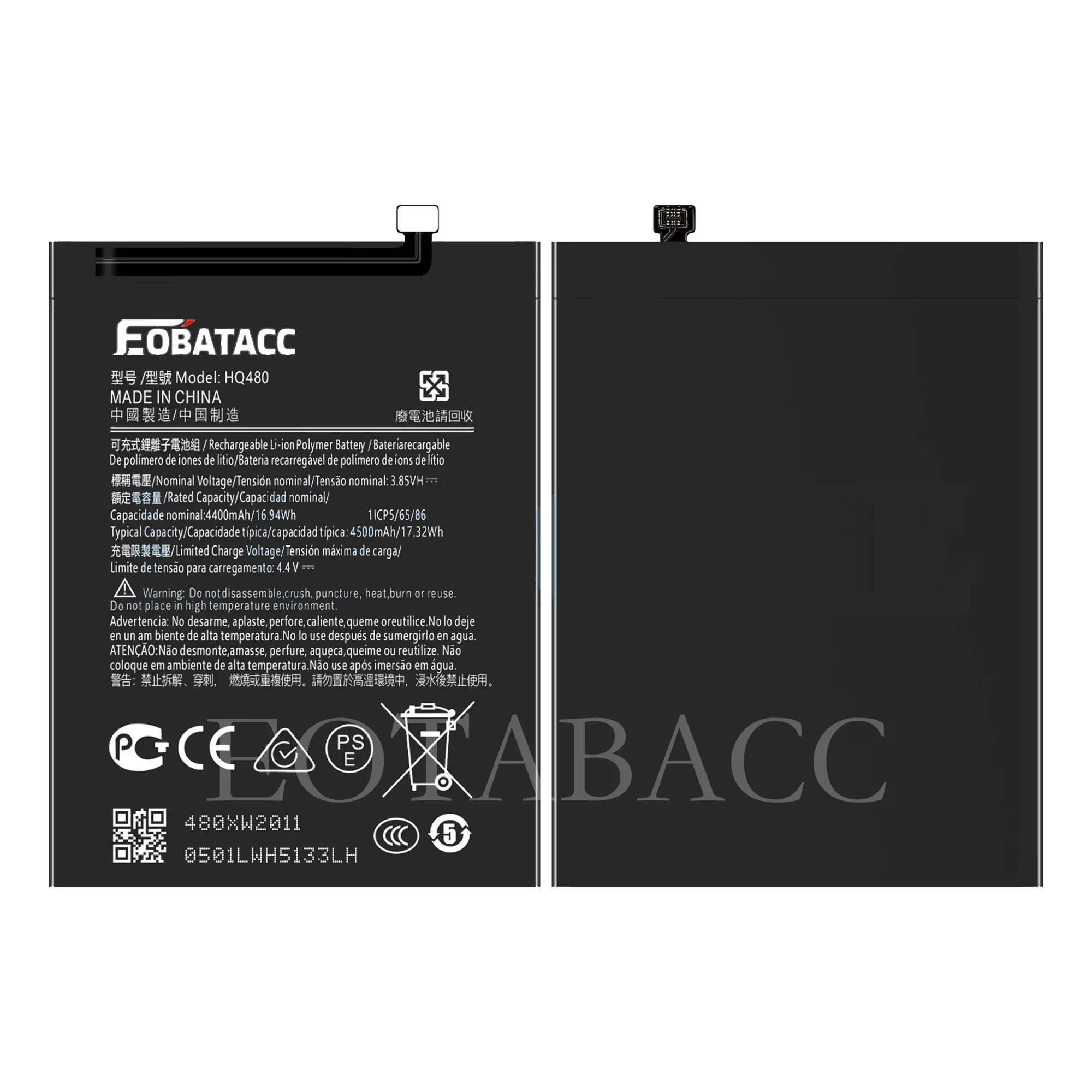 EOTABACC 100% New Original Battery HQ480 For Nokia8.3  Phone Battery +Tools