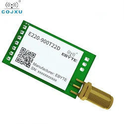 Cojxu llcc68 lora módulo 868mhz/915mhz rf módulo 5km de longo alcance sem fio transmissor e receptor SMA-K antena E220-900T22D