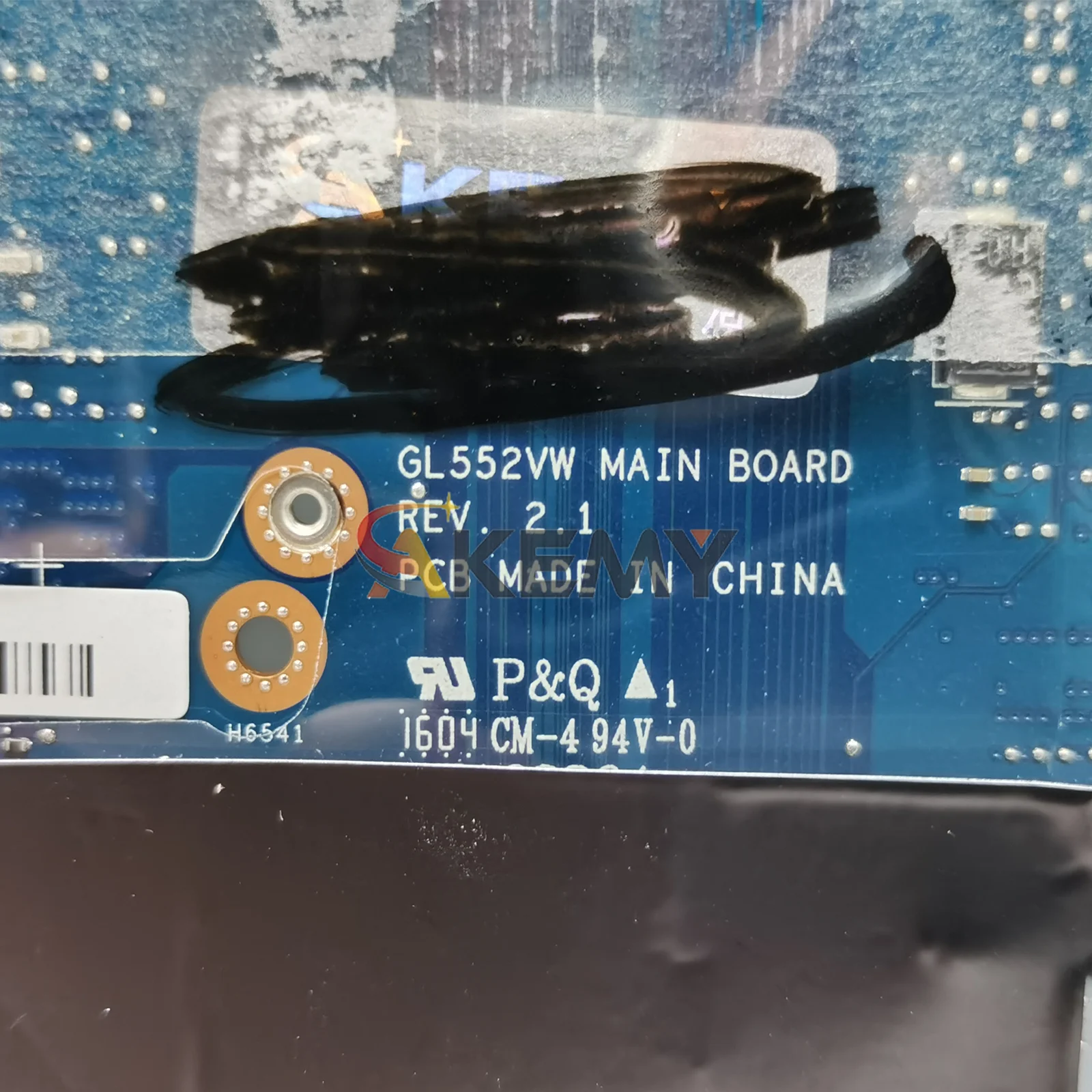 GL552VX Laptop Motherboard For ASUS ROG GL552V GL552VX FX-PRO GL552VXK ZX50V Notebook Mainboard With I5 I7 CPU 100% tests OK stk