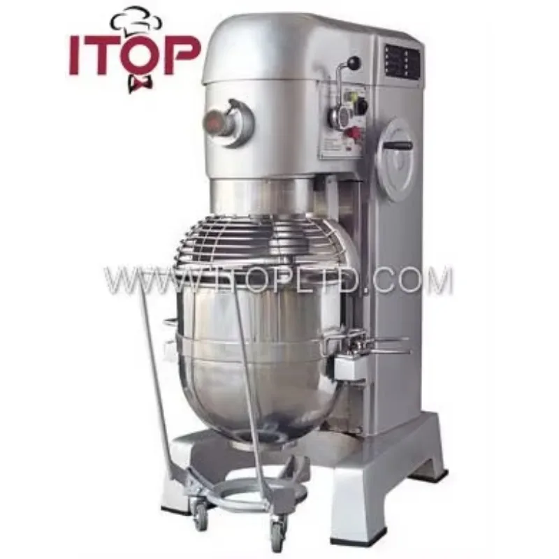 20L-80L Multi-function Industrial Planetary Mixer  Food Dough Mixing  for Commercial Bakery Processing