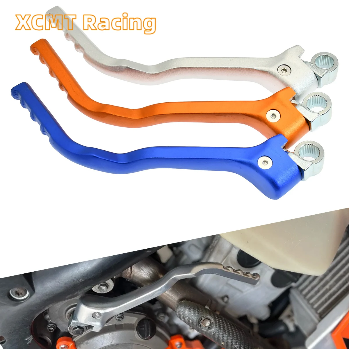 

CNC Forged Kick Start Starter Lever Pedal For Husqvarn TE125 TC125 For KTM EXC XC XCW 125 150 200 2012-2016 Motocross Parts