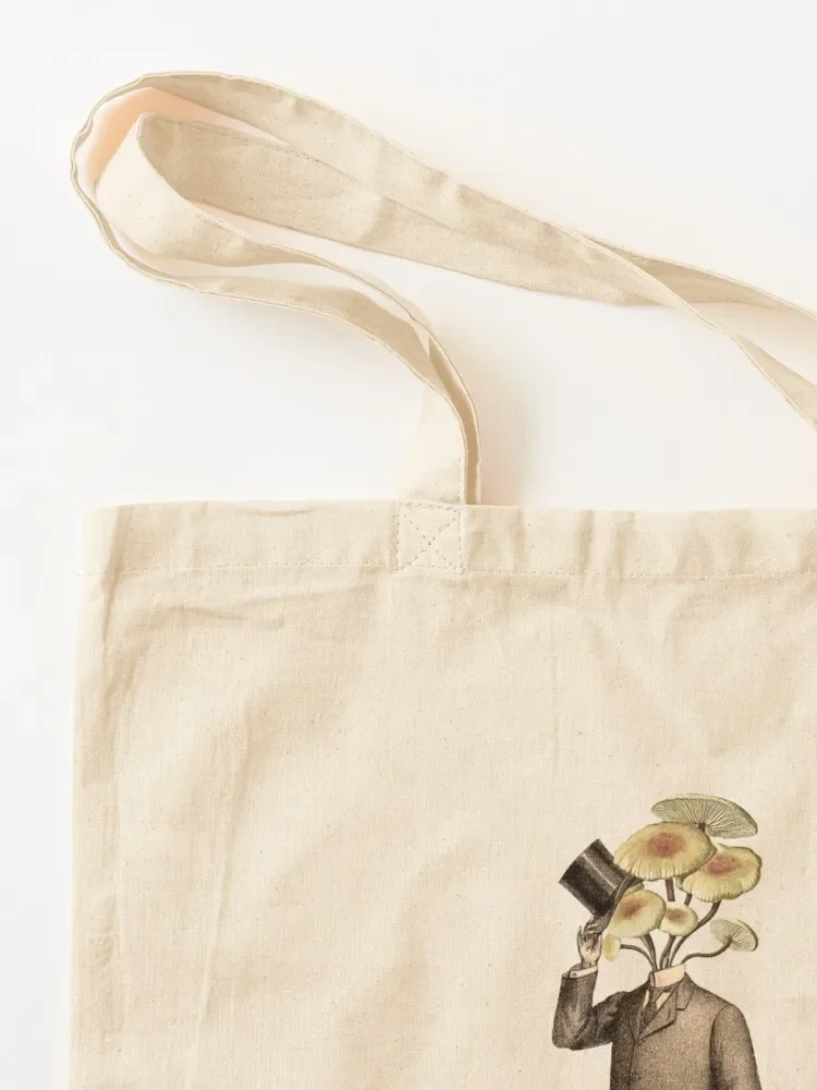 Mycology Man Tote Bag tas kain custom tote bag