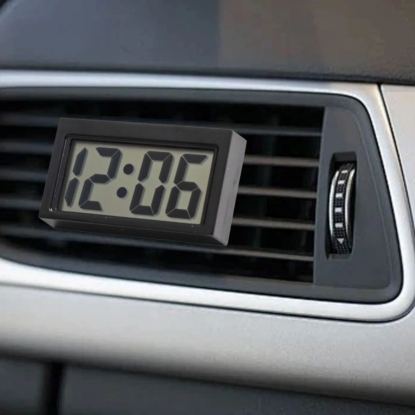 for mini Digital Clock for Car Dashboard 2 Pack with Bracket for Air Vent Lightweight Design and User Friendly Setup
