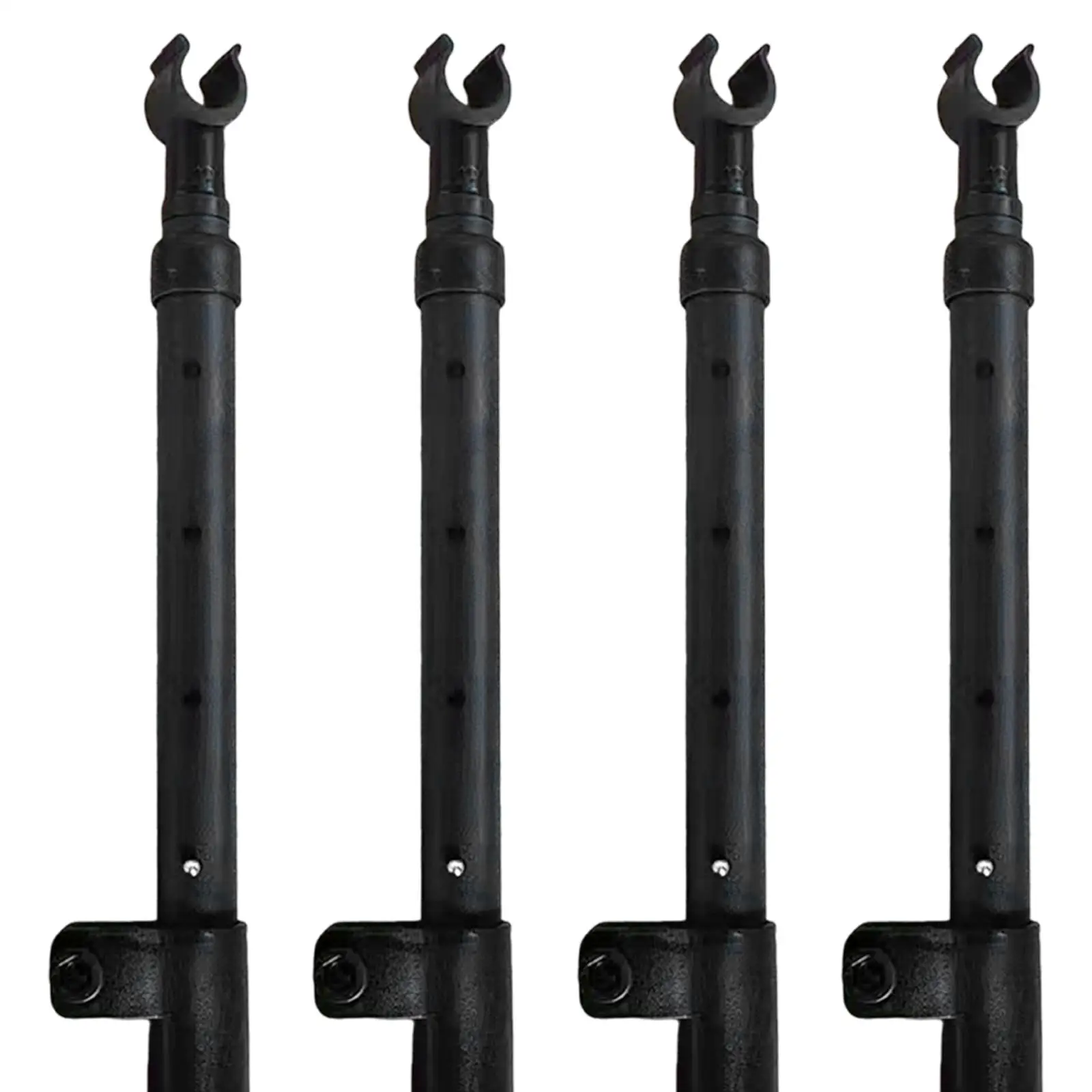 4 Pieces Camping Cart Table Support Rod for Outdoor Backpacking Fishing