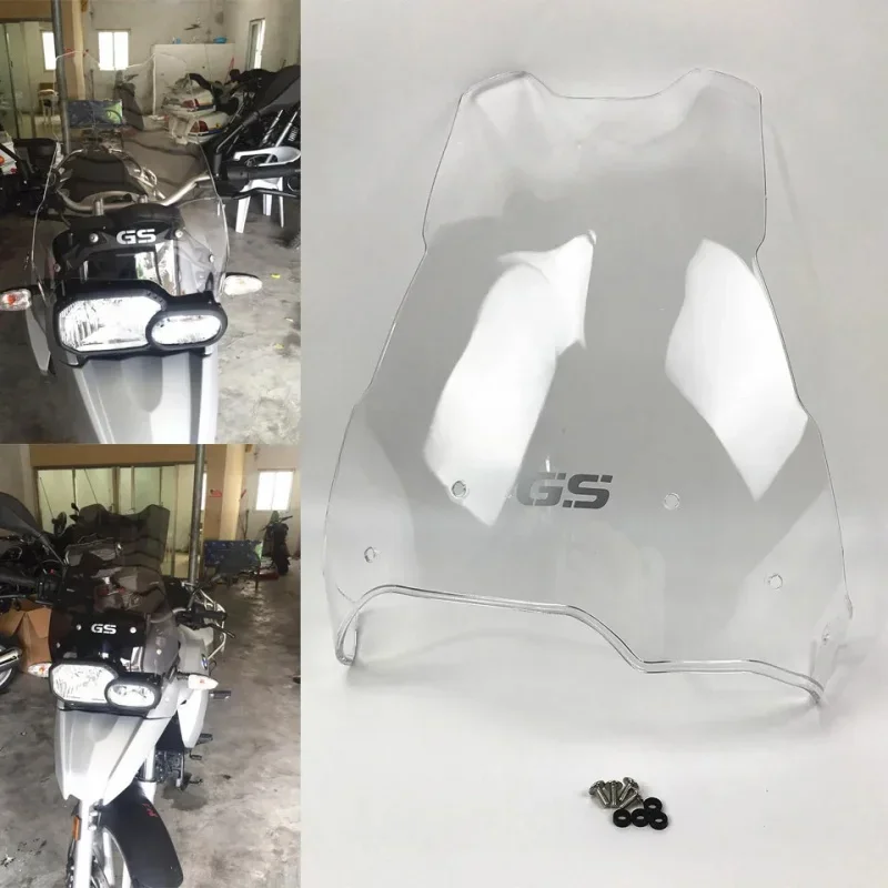 For BMW F800GS F700GS Windshield WindScreen F700 800 650 F800 F650 GS  F650GS 2008 2009 2010 2011 2012 2013 2014 2015 2016 2017