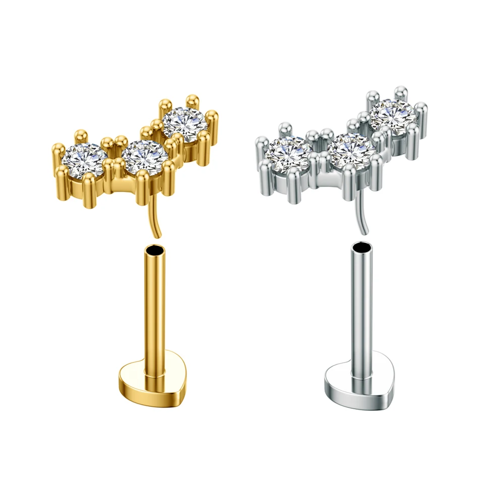 3 Crystals Czs Lip … - image