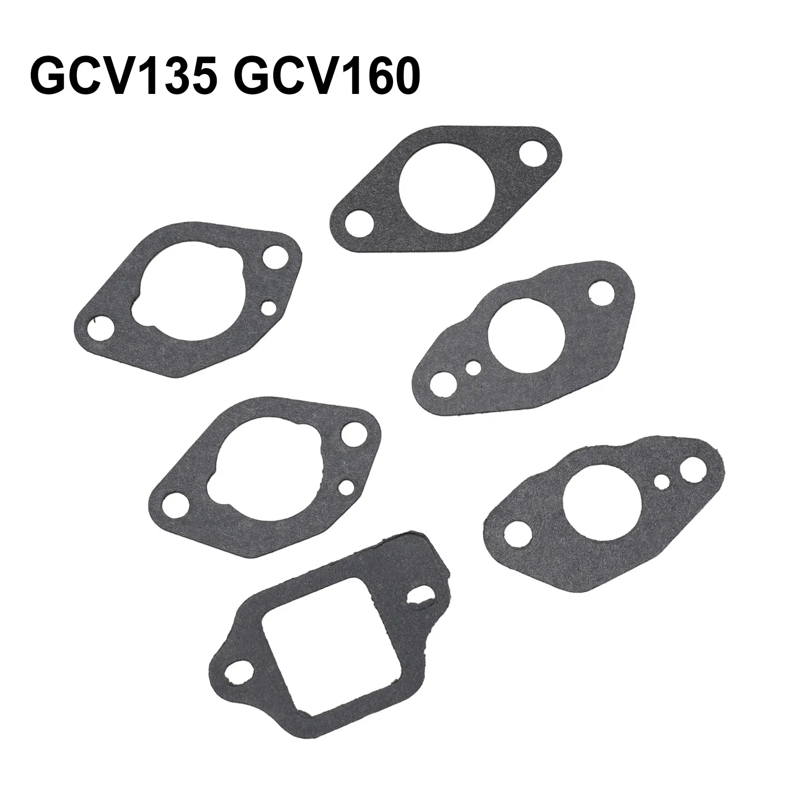 6PCS Reliable To Use Gasket Set For Carburettor Mounting Fits GCV135 Chainsaw Replacement Gasket Yard Garden Power Tool