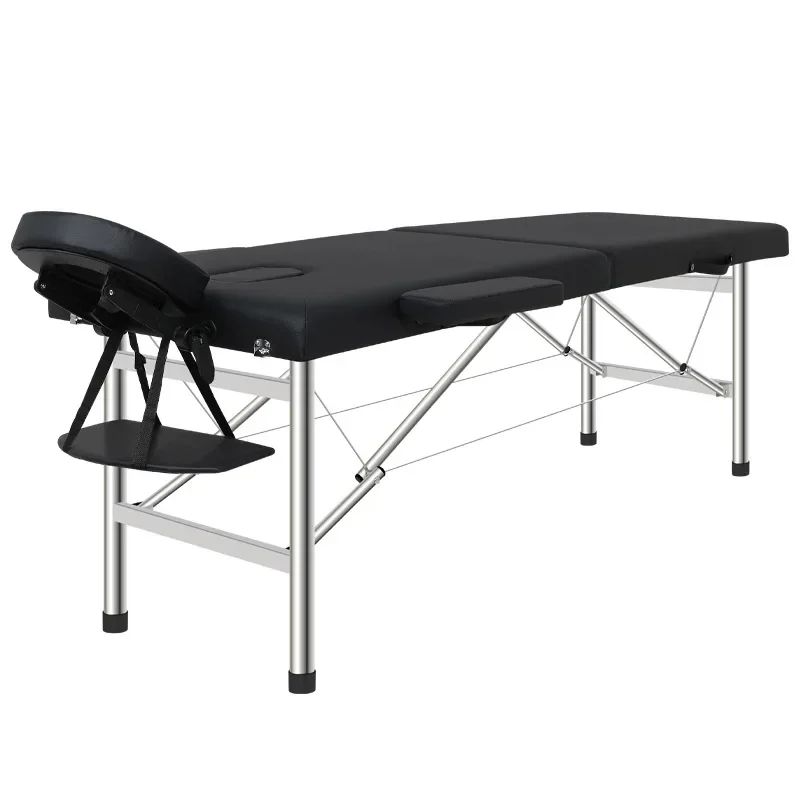 Adjustable folding bed, portable beauty  rehabilitation physiotherapy  traditional Chinese medicine acupuncture bed,