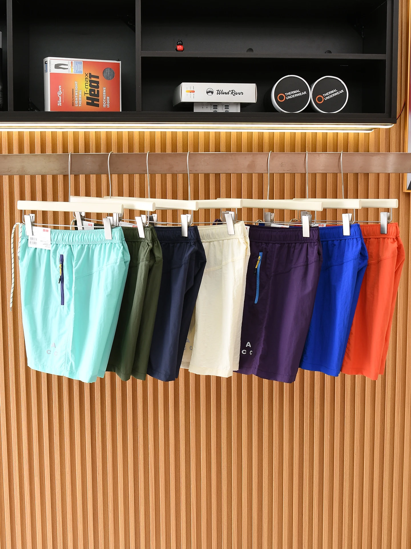 Quick Dry Outdoor Hiking Shorts Men's Summer Sporty Durable Water Resistant Breathable Elastic Waist Casual Style