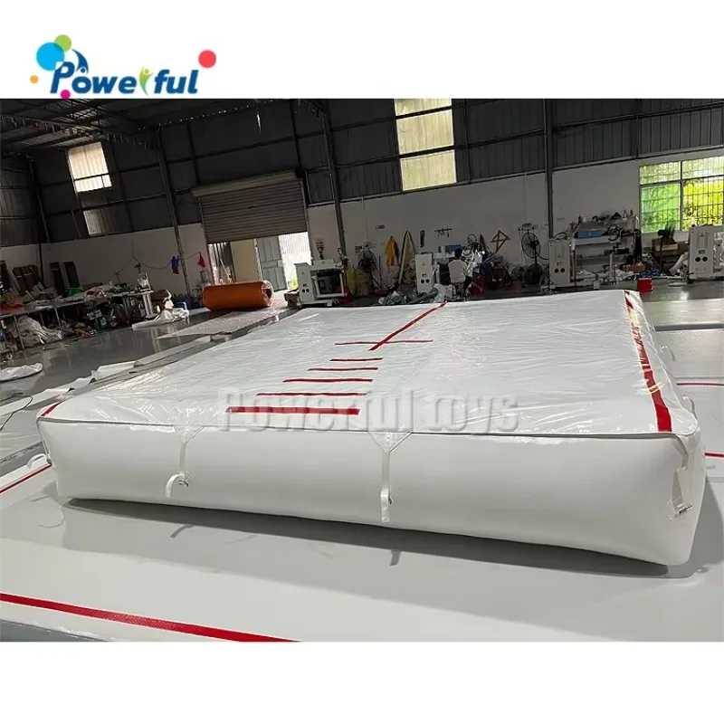 

Ninja Warrior Gymnastic airbag High Crash Jump Landing Mat Inflatable Ninja Course airbag