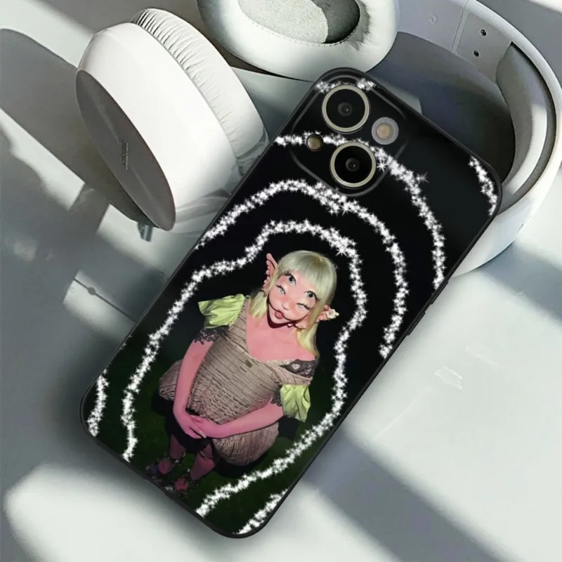 Girl Singer Melanie Martinez Phone Case FOR IPhone 14 13 11 12 Pro 8 7 Plus X 13 Pro MAX XR XS MINI SE 2020 Fashion Black Covers