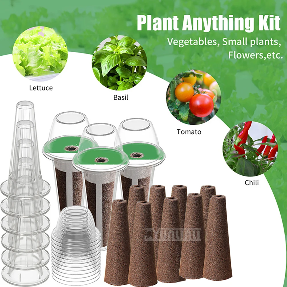 Máquina de plantar interior inteligente, macetero hidropónico sin suelo con soporte de luz de relleno, sistema de cultivo hidropónico